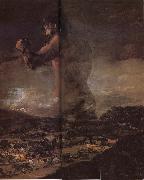 Francisco Goya The Colossus oil painting